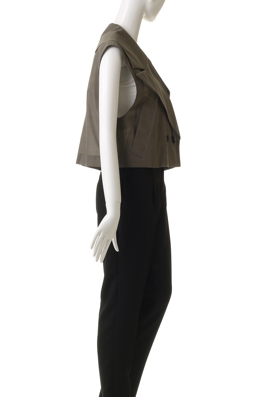 【ランバン オン ブルー/LANVIN en Bleu】のシアーショートベスト 人気、トレンドファッション・服の通販 founy(ファニー) 　ファッション　Fashion　レディースファッション　Fashion for Women　アウター　Coat / Outerwear Collection　レディースジャケット・軽アウター　Jackets　2025年　2025　2025-2026秋冬・A/W　Autumn/Winter 2025–26 AW25–26　カットソー　Cut and Sewn Top　コンパクト　Compact, Small Size　シアー　Sheer, See-Through　ショート　Short, Short Length　シンプル　Simple, Minimal　ジャケット　Jacket, Outerwear　ベスト　Vest, Waistcoat　ボックス　Boxy, Box Shape　A/W・秋冬　Autumn/Winter　other-3|ID: prp329100004624700 ipo3291000000033216424