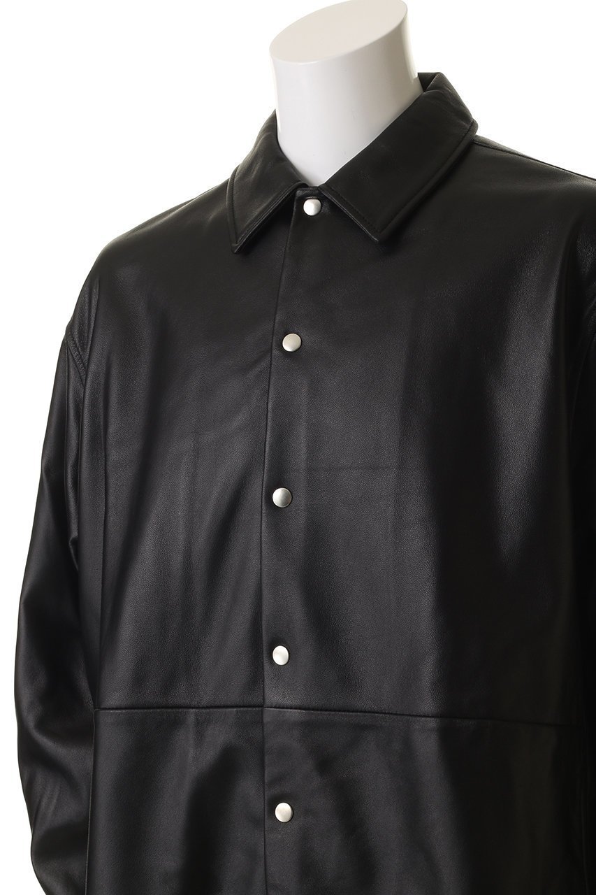 【ユニバーサルプロダクツ/UNIVERSAL PRODUCTS / MEN】の【MEN】LEATHER SHIRTS JACKET/シャツジャケット 人気、トレンドファッション・服の通販 founy(ファニー) 　ファッション　Fashion　メンズファッション　Fashion for Men　2025年　2025　2025-2026秋冬・A/W　Autumn/Winter 2025–26 AW25–26　ジャケット　Jacket, Outerwear　A/W・秋冬　Autumn/Winter　羽織　Haori, Light Jacket　軽量　Lightweight, Ultra Light　other-5|ID: prp329100004624701 ipo3291000000033216434