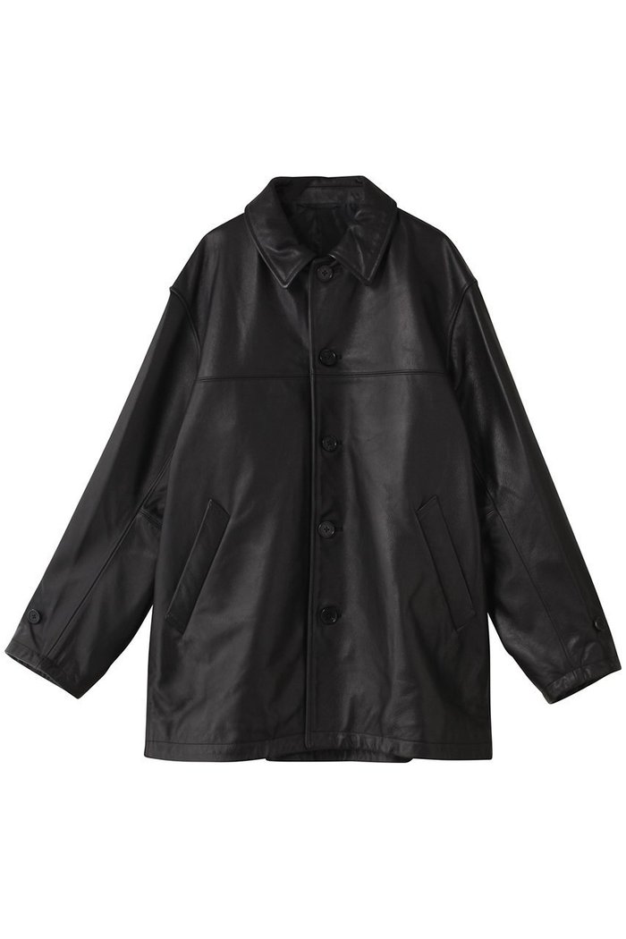 【ユニバーサルプロダクツ/UNIVERSAL PRODUCTS / MEN】の【MEN】LEATHER CAR COAT/レザーコート インテリア・キッズ・メンズ・レディースファッション・服の通販 founy(ファニー) https://founy.com/ ファッション Fashion メンズファッション Fashion for Men アウター Men's Coats Outerwear 2025年 2025 2025-2026秋冬・A/W Autumn/Winter 2025–26 AW25–26 なめらか Smooth, Silky Texture インナー Innerwear シンプル Simple, Minimal ジャケット Jacket, Outerwear ロング Long, Long-Length A/W・秋冬 Autumn/Winter |ID: prp329100004624702 ipo3291000000033216437