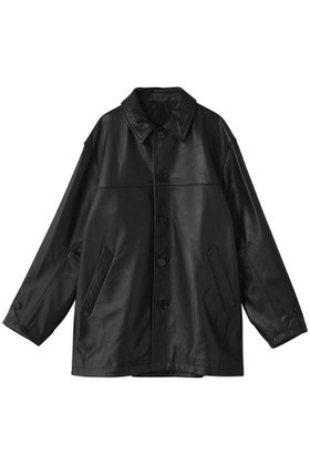 【ユニバーサルプロダクツ/UNIVERSAL PRODUCTS / MEN】 【MEN】LEATHER CAR COAT/レザーコート人気、トレンドファッション・服の通販 founy(ファニー) ファッション Fashion メンズファッション Fashion for Men アウター Men's Coats Outerwear 2025年 2025 2025-2026秋冬・A/W Autumn/Winter 2025–26 AW25–26 なめらか Smooth, Silky Texture インナー Innerwear シンプル Simple, Minimal ジャケット Jacket, Outerwear ロング Long, Long-Length A/W・秋冬 Autumn/Winter |ID:prp329100004624702