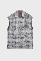 【スタニングルアー/STUNNING LURE】のrホイルチェックコクーンベスト 人気、トレンドファッション・服の通販 founy(ファニー) ファッション Fashion レディースファッション Fashion for Women アウター Coat / Outerwear Collection レディースジャケット・軽アウター Jackets シルバー Silver, Metallic Silver ジャケット Jacket, Outerwear チェック Check, Plaid, Tartan プリント Print, Printed Pattern ベスト Vest, Waistcoat モダン Modern, Contemporary 新作・新入荷 New Arrivals / New In |ID:prp329100004624703