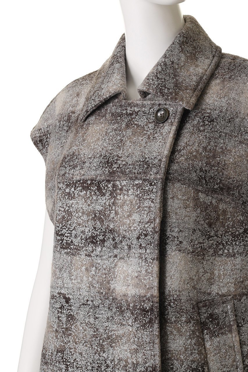 【スタニングルアー/STUNNING LURE】のrホイルチェックコクーンベスト 人気、トレンドファッション・服の通販 founy(ファニー) ファッション Fashion レディースファッション Fashion for Women アウター Coat / Outerwear Collection レディースジャケット・軽アウター Jackets シルバー Silver, Metallic Silver ジャケット Jacket, Outerwear チェック Check, Plaid, Tartan プリント Print, Printed Pattern ベスト Vest, Waistcoat モダン Modern, Contemporary other-5|ID: prp329100004624703 ipo3291000000035817524