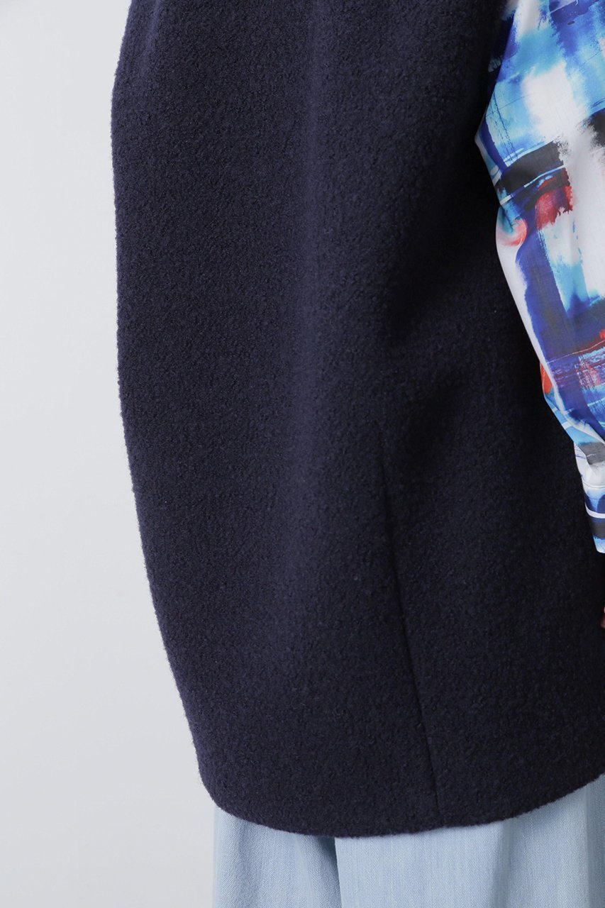 【ヒューエルミュージアム/hueLe Museum】の【STUMBLY】Tailored Collar Gilet 人気、トレンドファッション・服の通販 founy(ファニー) 　ファッション　Fashion　レディースファッション　Fashion for Women　アウター　Coat / Outerwear Collection　レディースジャケット・軽アウター　Jackets　コクーン　Cocoon, Cocoon Silhouette　ジャケット　Jacket, Outerwear　ツイード　Twill, Twill Weave　パターン　Pattern, Design Print　ベスト　Vest, Waistcoat　ボンディング　Bonding, Bonded Fabric　other-7|ID: prp329100004624704 ipo3291000000033216488