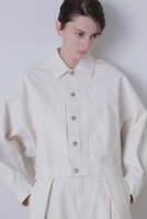 【ヒューエルミュージアム/hueLe Museum】の【STUMBLY】Big Silhouette Denim Jacket 人気、トレンドファッション・服の通販 founy(ファニー) ファッション Fashion レディースファッション Fashion for Women アウター Coat / Outerwear Collection レディースジャケット・軽アウター Jackets ジャケット Jacket, Outerwear パターン Pattern, Design Print ポンチョ Poncho, Cape Style |ID:prp329100004624705