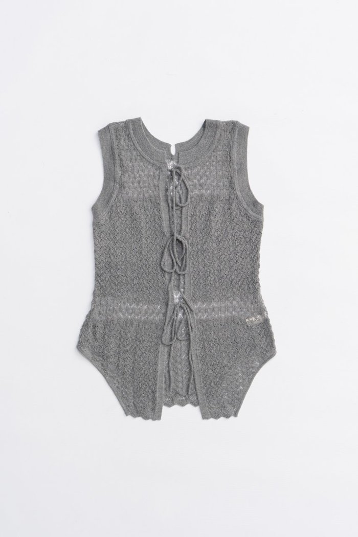 【プランク プロジェクト/PRANK PROJECT】の2WAYモヘアニットベスト / 2WAY Mohair Knit Vest インテリア・キッズ・メンズ・レディースファッション・服の通販 founy(ファニー) https://founy.com/ ファッション Fashion レディースファッション Fashion for Women トップス・カットソー Cut & Sew Tops ニット Knit Tops & Sweaters ベスト&ジレ / 重ね着スタイル Vests & Gilets カジュアルプルオーバー・ニットトップス Pullovers & Knit Tops / Casual Pullovers 2025年 2025 2025-2026秋冬・A/W Autumn/Winter 2025–26 AW25–26 おすすめ Recommended / Our Picks インナー Innerwear エアリー Airy Texture ジャケット Jacket, Outerwear ノースリーブ Sleeveless, No-Sleeve フロント Front, Front Design リボン Ribbon, Bow 夏 Summer A/W・秋冬 Autumn/Winter |ID: prp329100004624708 ipo3291000000033216527