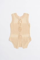 【プランク プロジェクト/PRANK PROJECT】の2WAYモヘアニットベスト / 2WAY Mohair Knit Vest YEL(イエロー)|ID: prp329100004624708 ipo3291000000033216529
