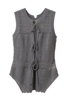 【プランク プロジェクト/PRANK PROJECT】の2WAYモヘアニットベスト / 2WAY Mohair Nitt Vest GRY(グレー)|ID: prp329100004624708 ipo3291000000036047361