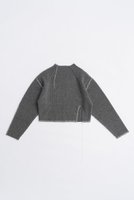 【プランク プロジェクト/PRANK PROJECT】のステッチオーバーショルダーニット / Stitch Over Shoulder Nitt 人気、トレンドファッション・服の通販 founy(ファニー) ファッション Fashion レディースファッション Fashion for Women トップス・カットソー Cut & Sew Tops ニット Knit Tops & Sweaters カジュアルプルオーバー・ニットトップス Pullovers & Knit Tops / Casual Pullovers 2025年 2025 2025-2026秋冬・A/W Autumn/Winter 2025–26 AW25–26 コンパクト Compact, Small Size ハンド Hand, Handmade A/W・秋冬 Autumn/Winter |ID:prp329100004624709
