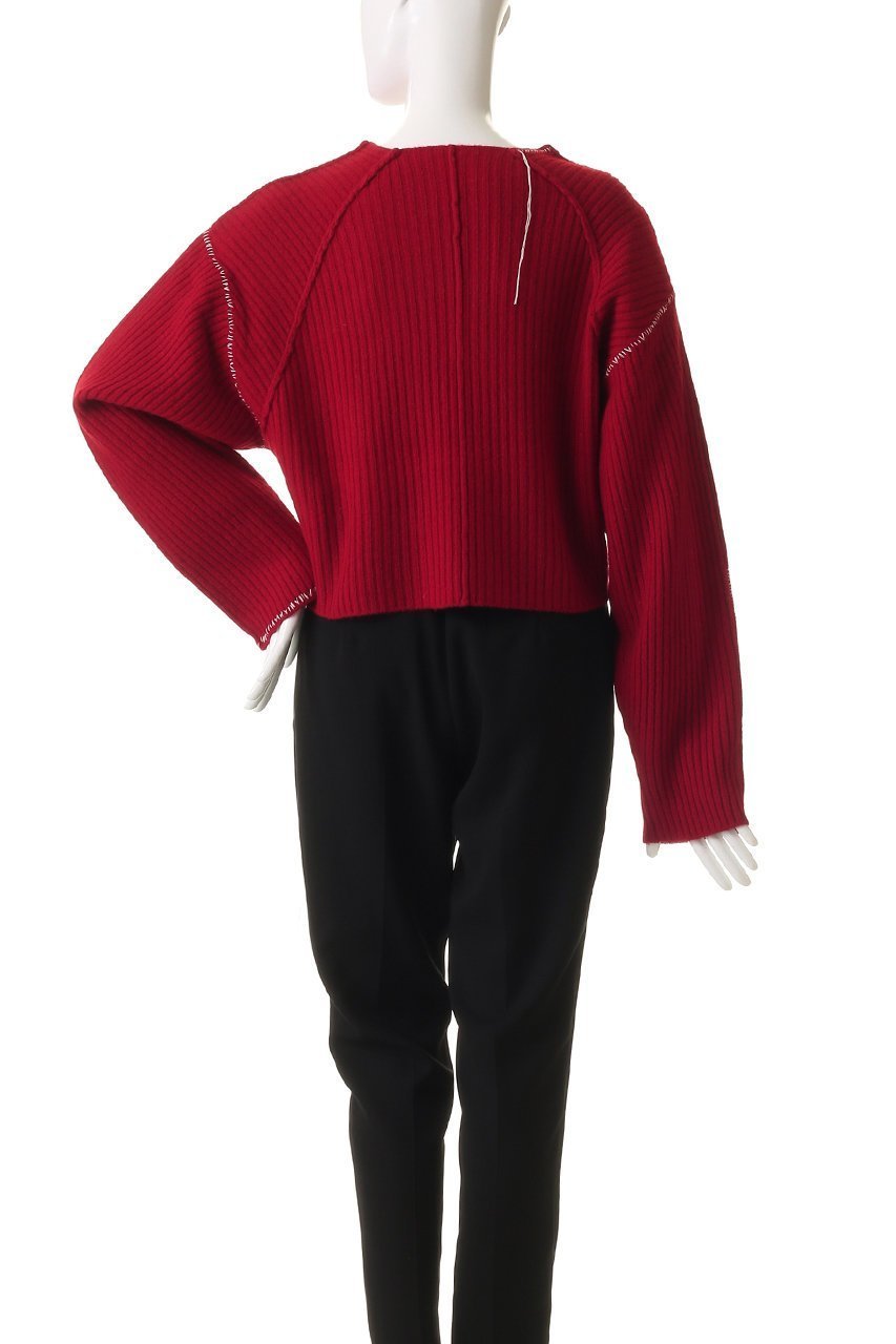 【プランク プロジェクト/PRANK PROJECT】のステッチオーバーショルダーニット / Stitch Over Shoulder Nitt 人気、トレンドファッション・服の通販 founy(ファニー) 　ファッション　Fashion　レディースファッション　Fashion for Women　トップス・カットソー　Cut & Sew Tops　ニット　Knit Tops & Sweaters　カジュアルプルオーバー・ニットトップス　Pullovers & Knit Tops / Casual Pullovers　コンパクト　Compact, Small Size　ハンド　Hand, Handmade　other-7|ID: prp329100004624709 ipo3291000000034144411