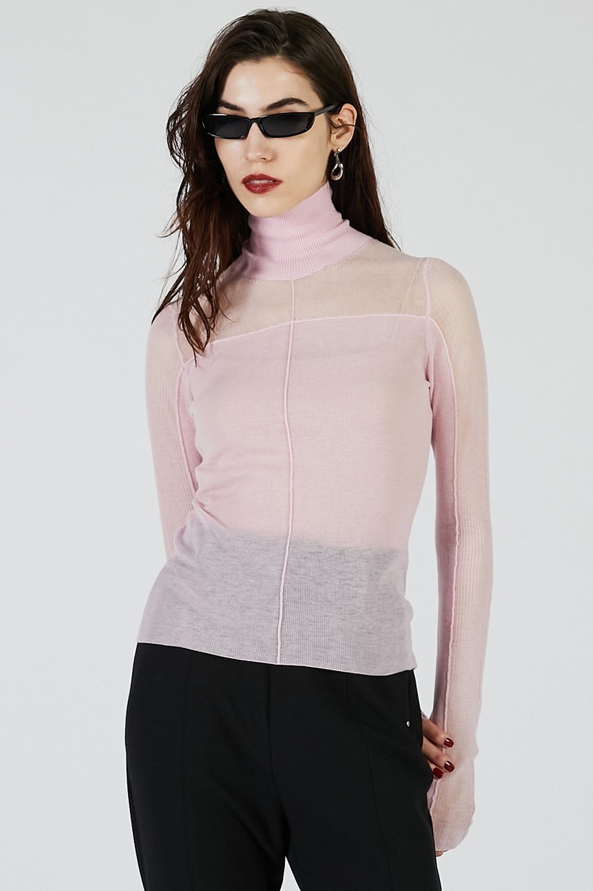【プランク プロジェクト/PRANK PROJECT】のソフトハイゲージパネルニット / Soft High Gauge Panel Knit 人気、トレンドファッション・服の通販 founy(ファニー) 　ファッション　Fashion　レディースファッション　Fashion for Women　トップス・カットソー　Cut & Sew Tops　ニット　Knit Tops & Sweaters　カジュアルプルオーバー・ニットトップス　Pullovers & Knit Tops / Casual Pullovers　2025年　2025　2025-2026秋冬・A/W　Autumn/Winter 2025–26 AW25–26　ハイネック　High Neck, Mock Neck　エレガント 上品　Elegant　A/W・秋冬　Autumn/Winter　other-7|ID: prp329100004624710 ipo3291000000033216557