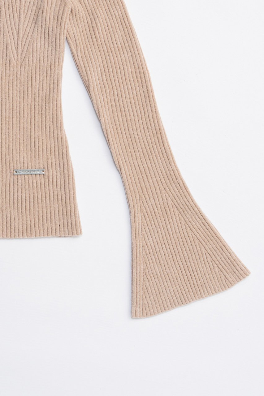 【プランク プロジェクト/PRANK PROJECT】のレーストリムニットカーディガン / Lace Trim Knit Cardigan 人気、トレンドファッション・服の通販 founy(ファニー) 　ファッション　Fashion　レディースファッション　Fashion for Women　トップス・カットソー　Cut & Sew Tops　ニット　Knit Tops & Sweaters　カーディガン・羽織り　Layered Style Cardigans　2025年　2025　2025-2026秋冬・A/W　Autumn/Winter 2025–26 AW25–26　おすすめ　Recommended / Our Picks　カーディガン　Cardigan, Knitwear　スラックス　Slacks, Dress Pants　チャーム　Charm, Pendant　フィット　Fit, Slim Fit　フレアースリーブ　Flared Sleeve, Bell Sleeve　フロント　Front, Front Design　ベロア　Velour, Soft Velvet　ボトム　Bottoms, Lower Wear　レース　Lace, Lace Fabric　ワイド　Wide, Wide Fit　エレガント 上品　Elegant　A/W・秋冬　Autumn/Winter　other-2|ID: prp329100004624711 ipo3291000000033216562