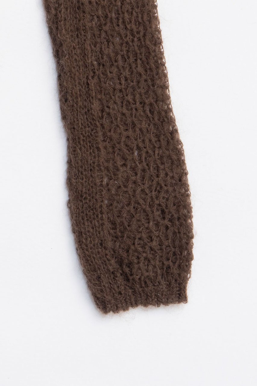 【プランク プロジェクト/PRANK PROJECT】のモヘアメッシュショートカーデ / Mohair Mesh Short Cardigan 人気、トレンドファッション・服の通販 founy(ファニー) 　ファッション　Fashion　レディースファッション　Fashion for Women　トップス・カットソー　Cut & Sew Tops　ニット　Knit Tops & Sweaters　カーディガン・羽織り　Layered Style Cardigans　2025年　2025　2025-2026秋冬・A/W　Autumn/Winter 2025–26 AW25–26　カーディガン　Cardigan, Knitwear　ショート　Short, Short Length　フロント　Front, Front Design　ボトム　Bottoms, Lower Wear　メタル　Metal, Metal Parts　メッシュ　Mesh, Net Fabric　A/W・秋冬　Autumn/Winter　other-3|ID: prp329100004624712 ipo3291000000033216574