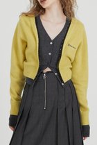 【プランク プロジェクト/PRANK PROJECT】のVネックレイヤードカーデ / V-Neck Layered Cardigan L.YEL(ライトイエロー)|ID: prp329100004624713 ipo3291000000033216582