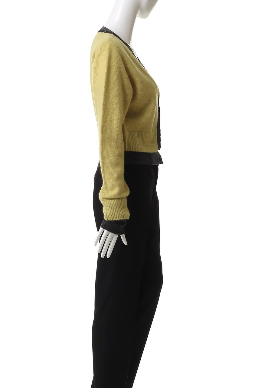 【プランク プロジェクト/PRANK PROJECT】のVネックレイヤードカーデ / V-Neck Layered Cardigan 人気、トレンドファッション・服の通販 founy(ファニー)  ファッション Fashion レディースファッション Fashion for Women トップス・カットソー Cut & Sew Tops ニット Knit Tops & Sweaters カーディガン・羽織り Layered Style Cardigans Vネックトップス V-Neck Tops / V-Cut Neckline Shirts カーディガン Cardigan, Knitwear シンプル Simple, Minimal ドッキング Docking, Mixed Material フィット Fit, Slim Fit other-6|ID: prp329100004624713 ipo3291000000033790916