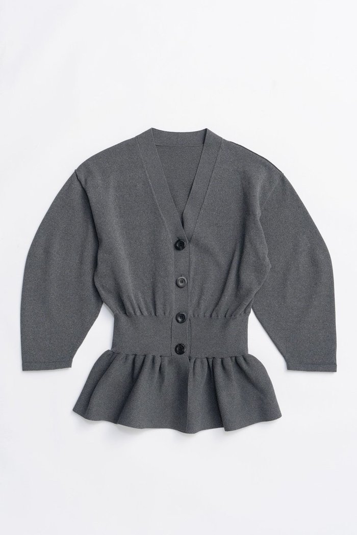 【プランク プロジェクト/PRANK PROJECT】のコクーンスリーブペプラムニットカーデ / Cocoon Sleeve Peplum Knit Cardigan インテリア・キッズ・メンズ・レディースファッション・服の通販 founy(ファニー) https://founy.com/ ファッション Fashion レディースファッション Fashion for Women トップス・カットソー Cut & Sew Tops ニット Knit Tops & Sweaters カーディガン・羽織り Layered Style Cardigans 2025年 2025 2025-2026秋冬・A/W Autumn/Winter 2025–26 AW25–26 おすすめ Recommended / Our Picks カーディガン Cardigan, Knitwear フォルム Silhouette, Form A/W・秋冬 Autumn/Winter |ID: prp329100004624715 ipo3291000000033216599