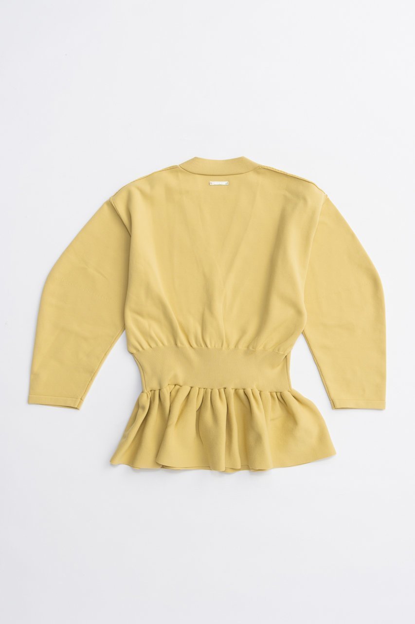 【プランク プロジェクト/PRANK PROJECT】のコクーンスリーブペプラムニットカーデ / Cocoon Sleeve Peplum Knit Cardigan 人気、トレンドファッション・服の通販 founy(ファニー) 　ファッション　Fashion　レディースファッション　Fashion for Women　トップス・カットソー　Cut & Sew Tops　ニット　Knit Tops & Sweaters　カーディガン・羽織り　Layered Style Cardigans　2025年　2025　2025-2026秋冬・A/W　Autumn/Winter 2025–26 AW25–26　おすすめ　Recommended / Our Picks　カーディガン　Cardigan, Knitwear　フォルム　Silhouette, Form　A/W・秋冬　Autumn/Winter　other-4|ID: prp329100004624715 ipo3291000000033216605