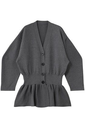 【プランク プロジェクト/PRANK PROJECT】のコクーンスリーブペプラムニットカーデ / Cocoon Sleeve Peplum Knit Cardigan 人気、トレンドファッション・服の通販 founy(ファニー) ファッション Fashion レディースファッション Fashion for Women トップス・カットソー Cut & Sew Tops ニット Knit Tops & Sweaters カーディガン・羽織り Layered Style Cardigans おすすめ Recommended / Our Picks カーディガン Cardigan, Knitwear フォルム Silhouette, Form |ID:prp329100004624715
