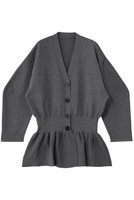 【プランク プロジェクト/PRANK PROJECT】のコクーンスリーブペプラムニットカーデ / Cocoon Sleeve Peplum Knit Cardigan 人気、トレンドファッション・服の通販 founy(ファニー) ファッション Fashion レディースファッション Fashion for Women トップス・カットソー Cut & Sew Tops ニット Knit Tops & Sweaters カーディガン・羽織り Layered Style Cardigans おすすめ Recommended / Our Picks カーディガン Cardigan, Knitwear フォルム Silhouette, Form |ID:prp329100004624715