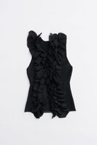【プランク プロジェクト/PRANK PROJECT】のフリルモチーフニット / Frill Motif Knit BLK(ブラック)|ID: prp329100004624717 ipo3291000000033216621