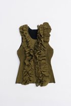 【プランク プロジェクト/PRANK PROJECT】のフリルモチーフニット / Frill Motif Knit GLD(ゴールド)|ID: prp329100004624717 ipo3291000000033216623
