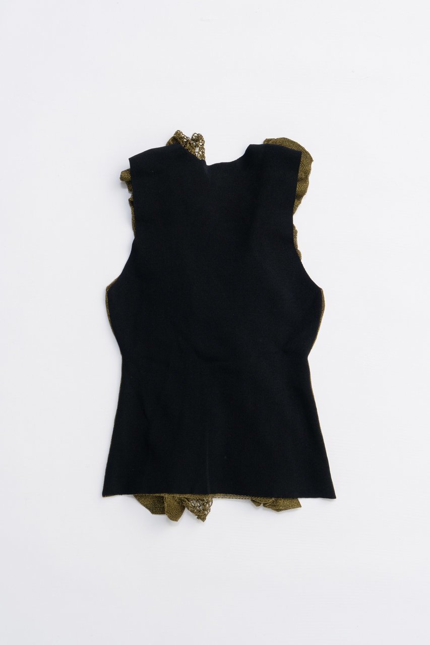 【プランク プロジェクト/PRANK PROJECT】のフリルモチーフニット / Frill Motif Knit 人気、トレンドファッション・服の通販 founy(ファニー) 　ファッション　Fashion　レディースファッション　Fashion for Women　トップス・カットソー　Cut & Sew Tops　ニット　Knit Tops & Sweaters　カジュアルプルオーバー・ニットトップス　Pullovers & Knit Tops / Casual Pullovers　2025年　2025　2025-2026秋冬・A/W　Autumn/Winter 2025–26 AW25–26　ジャケット　Jacket, Outerwear　ラッフル　Ruffle, Frill　ランダム　Random, Irregular　A/W・秋冬　Autumn/Winter　other-4|ID: prp329100004624717 ipo3291000000033216626