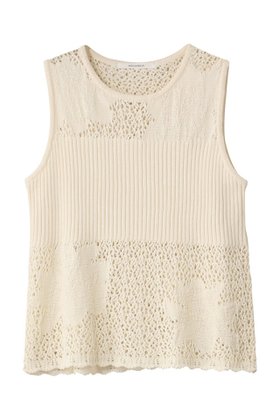 【ミディウミソリッド/MIDIUMISOLID】 lace rib vest ベスト人気、トレンドファッション・服の通販 founy(ファニー) ファッション Fashion レディースファッション Fashion for Women トップス・カットソー Cut & Sew Tops ニット Knit Tops & Sweaters ベスト&ジレ / 重ね着スタイル Vests & Gilets カジュアルプルオーバー・ニットトップス Pullovers & Knit Tops / Casual Pullovers 2025年 2025 2025-2026秋冬・A/W Autumn/Winter 2025–26 AW25–26 インナー Innerwear シンプル Simple, Minimal ジャケット Jacket, Outerwear ベスト Vest, Waistcoat ベーシック Basic, Essential レース Lace, Lace Fabric ロング Long, Long-Length エレガント 上品 Elegant A/W・秋冬 Autumn/Winter |ID:prp329100004624718