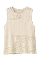 【ミディウミソリッド/MIDIUMISOLID】のlace rib vest ベスト 人気、トレンドファッション・服の通販 founy(ファニー) ファッション Fashion レディースファッション Fashion for Women トップス・カットソー Cut & Sew Tops ニット Knit Tops & Sweaters ベスト&ジレ / 重ね着スタイル Vests & Gilets カジュアルプルオーバー・ニットトップス Pullovers & Knit Tops / Casual Pullovers 2025年 2025 2025-2026秋冬・A/W Autumn/Winter 2025–26 AW25–26 インナー Innerwear シンプル Simple, Minimal ジャケット Jacket, Outerwear ベスト Vest, Waistcoat ベーシック Basic, Essential レース Lace, Lace Fabric ロング Long, Long-Length エレガント 上品 Elegant A/W・秋冬 Autumn/Winter |ID:prp329100004624718