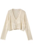 【ミディウミソリッド/MIDIUMISOLID】のlace mesh CD カーディガン 人気、トレンドファッション・服の通販 founy(ファニー) ファッション Fashion レディースファッション Fashion for Women トップス・カットソー Cut & Sew Tops ニット Knit Tops & Sweaters カーディガン・羽織り Layered Style Cardigans 2025年 2025 2025-2026秋冬・A/W Autumn/Winter 2025–26 AW25–26 カーディガン Cardigan, Knitwear ショート Short, Short Length シンプル Simple, Minimal メッシュ Mesh, Net Fabric レース Lace, Lace Fabric エレガント 上品 Elegant A/W・秋冬 Autumn/Winter |ID:prp329100004624719