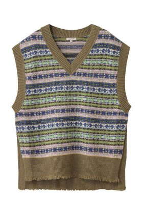 【ブラミンク/BLAMINK】 フェアアイルニットベスト人気、トレンドファッション・服の通販 founy(ファニー) ファッション Fashion レディースファッション Fashion for Women トップス・カットソー Cut & Sew Tops ニット Knit Tops & Sweaters ベスト&ジレ / 重ね着スタイル Vests & Gilets カジュアルプルオーバー・ニットトップス Pullovers & Knit Tops / Casual Pullovers 2025年 2025 2025-2026秋冬・A/W Autumn/Winter 2025–26 AW25–26 カットソー Cut and Sewn Top ベスト Vest, Waistcoat ベーシック Basic, Essential A/W・秋冬 Autumn/Winter |ID:prp329100004624720