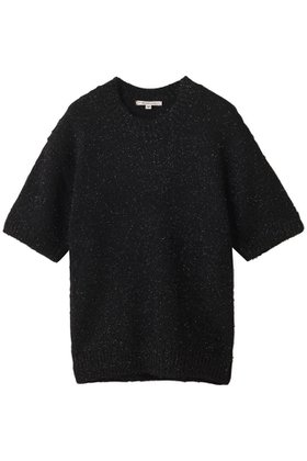 【ブラミンク/BLAMINK】 ラメショートスリーブニット人気、トレンドファッション・服の通販 founy(ファニー) ファッション Fashion レディースファッション Fashion for Women トップス・カットソー Cut & Sew Tops ニット Knit Tops & Sweaters カジュアルプルオーバー・ニットトップス Pullovers & Knit Tops / Casual Pullovers 2025年 2025 2025-2026秋冬・A/W Autumn/Winter 2025–26 AW25–26 リュクス Luxury, Elegant, High-End, Chic A/W・秋冬 Autumn/Winter |ID:prp329100004624723