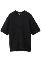 【ブラミンク/BLAMINK】のラメショートスリーブニット 人気、トレンドファッション・服の通販 founy(ファニー) ファッション Fashion レディースファッション Fashion for Women トップス・カットソー Cut & Sew Tops ニット Knit Tops & Sweaters カジュアルプルオーバー・ニットトップス Pullovers & Knit Tops / Casual Pullovers 2025年 2025 2025-2026秋冬・A/W Autumn/Winter 2025–26 AW25–26 リュクス Luxury, Elegant, High-End, Chic A/W・秋冬 Autumn/Winter thumbnail ブラック|ID: prp329100004624723 ipo3291000000033216667