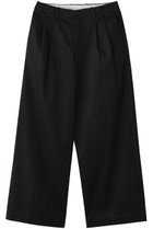 【ユニバーサルプロダクツ/UNIVERSAL PRODUCTS / MEN】の【MEN】2TUCK WIDE CHINO TROUSERS/パンツ BLACK|ID: prp329100004624731 ipo3291000000036047400