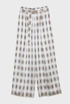 【スタニングルアー/STUNNING LURE】のrベルテッドチェックワイドパンツ ライトブラウン|ID: prp329100004624732 ipo3291000000033216731