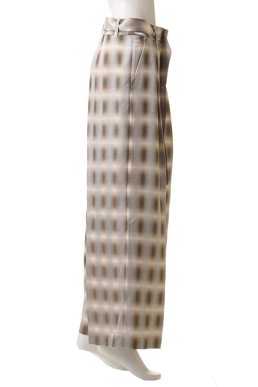 【スタニングルアー/STUNNING LURE】のrベルテッドチェックワイドパンツ 人気、トレンドファッション・服の通販 founy(ファニー) ファッション Fashion レディースファッション Fashion for Women パンツ Pants & Trousers エレガント 上品 Elegant サテン Satin, Glossy Fabric チェック Check, Plaid, Tartan ヨーク Yoke, Yoke Design リラックス Relax, Relaxed Fit ワイド Wide, Wide Fit other-6|ID: prp329100004624732 ipo3291000000033788118