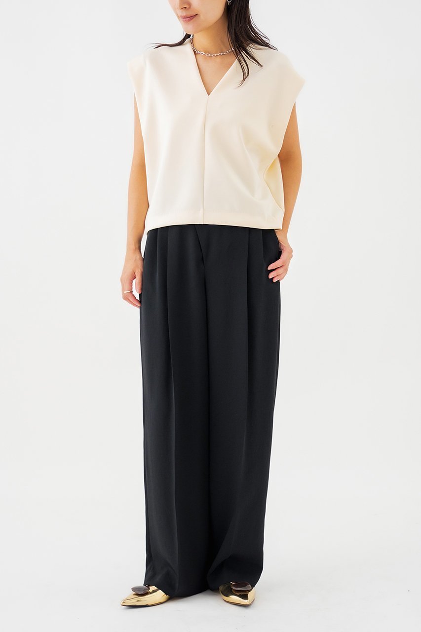 【スタニングルアー/STUNNING LURE】のリライム2WAYパンツ 人気、トレンドファッション・服の通販 founy(ファニー) 　ファッション　Fashion　レディースファッション　Fashion for Women　パンツ　Pants & Trousers　2025年　2025　2025-2026秋冬・A/W　Autumn/Winter 2025–26 AW25–26　サロペット　Overalls, Salopette　ストレート　Straight, Straight Cut　センター　Center, Center Line　ラップ　Wrap, Wrap Design　人気　Popular, Best Seller　A/W・秋冬　Autumn/Winter　other-7|ID: prp329100004624733 ipo3291000000033216756