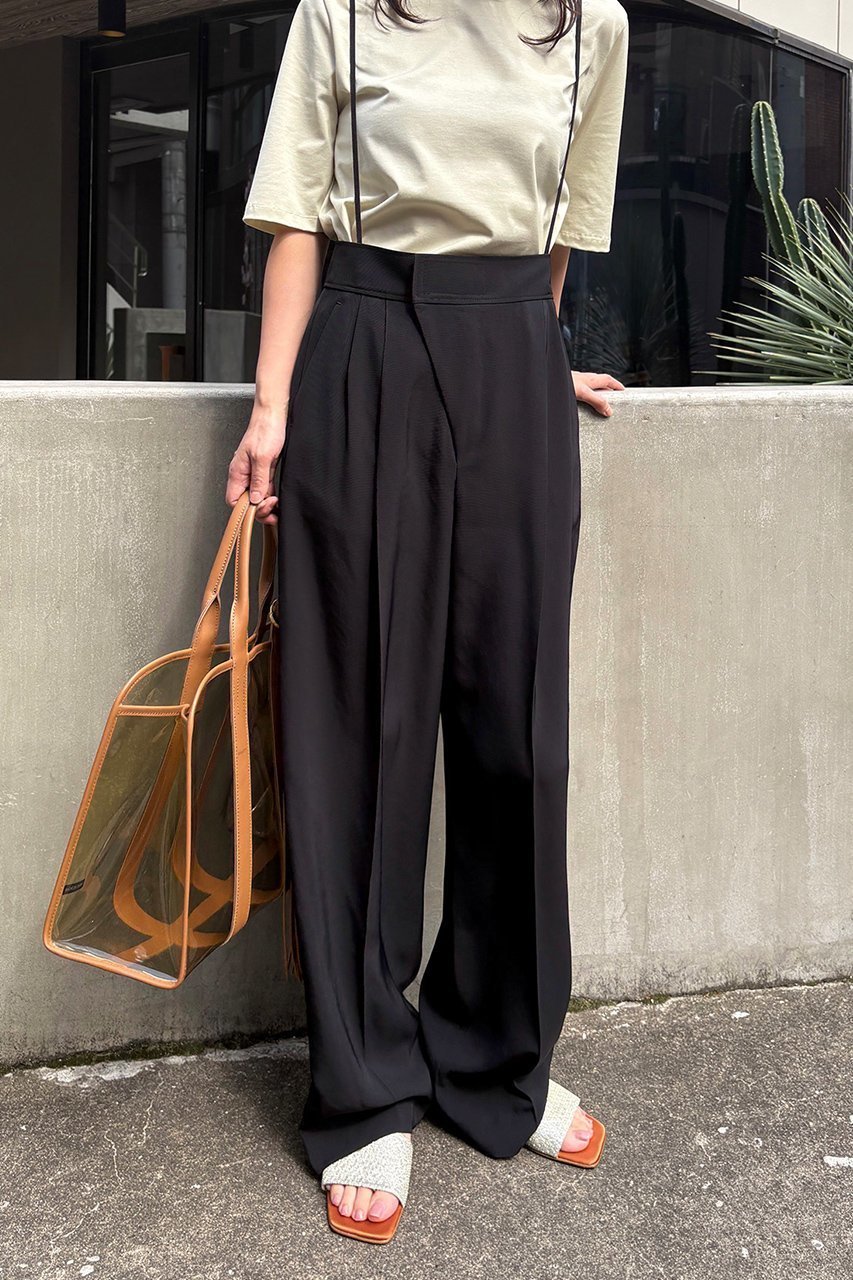 【スタニングルアー/STUNNING LURE】のリライム2WAYパンツ 人気、トレンドファッション・服の通販 founy(ファニー) 　ファッション　Fashion　レディースファッション　Fashion for Women　パンツ　Pants & Trousers　サロペット　Overalls, Salopette　ストレート　Straight, Straight Cut　センター　Center, Center Line　ラップ　Wrap, Wrap Design　人気　Popular, Best Seller　other-8|ID: prp329100004624733 ipo3291000000033369858
