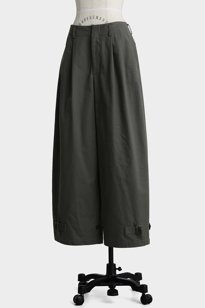 【ヒューエルミュージアム/hueLe Museum】の【STUMBLY】Curvy Pants 人気、トレンドファッション・服の通販 founy(ファニー) 　ファッション　Fashion　レディースファッション　Fashion for Women　パンツ　Pants & Trousers　サテン　Satin, Glossy Fabric　フレンチ　French, French Style　ミリタリー　Military, Army Style　other-2|ID: prp329100004624734 ipo3291000000033216786