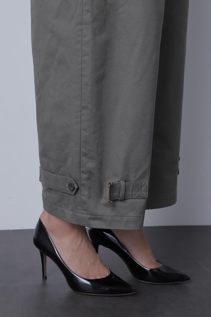 【ヒューエルミュージアム/hueLe Museum】の【STUMBLY】Curvy Pants 人気、トレンドファッション・服の通販 founy(ファニー) 　ファッション　Fashion　レディースファッション　Fashion for Women　パンツ　Pants & Trousers　サテン　Satin, Glossy Fabric　フレンチ　French, French Style　ミリタリー　Military, Army Style　other-8|ID: prp329100004624734 ipo3291000000033216792