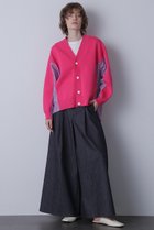 【ヒューエルミュージアム/hueLe Museum】の【STUMBLY】Side Pleated Wide Pants ネイビー|ID: prp329100004624735 ipo3291000000033216795