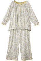 【キッドブルー/KID BLUE】のピンドットフラワーNパジャマ イエロー|ID:prp329100004624737