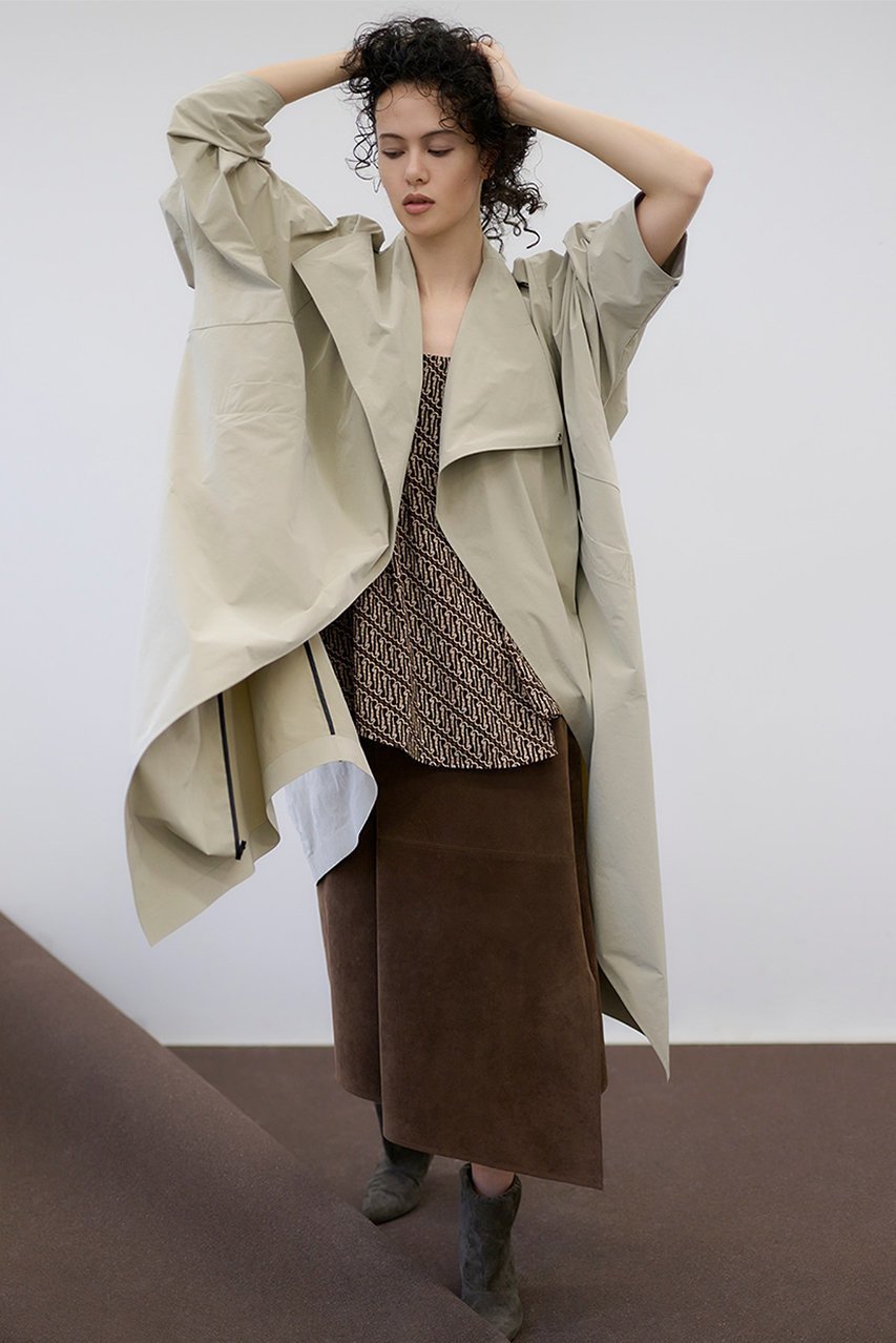 【スタニングルアー/STUNNING LURE】のrスエードイレギュラーヘムスカート 人気、トレンドファッション・服の通販 founy(ファニー) 　ファッション　Fashion　レディースファッション　Fashion for Women　スカート　Skirts　ロングスカート　Long Skirts / Maxi & Midi Skirts　スリット　Slit, Slit Detail　ロング　Long, Long-Length　新作・新入荷　New Arrivals / New In　秋　Autumn　other-4|ID: prp329100004624740 ipo3291000000033216833