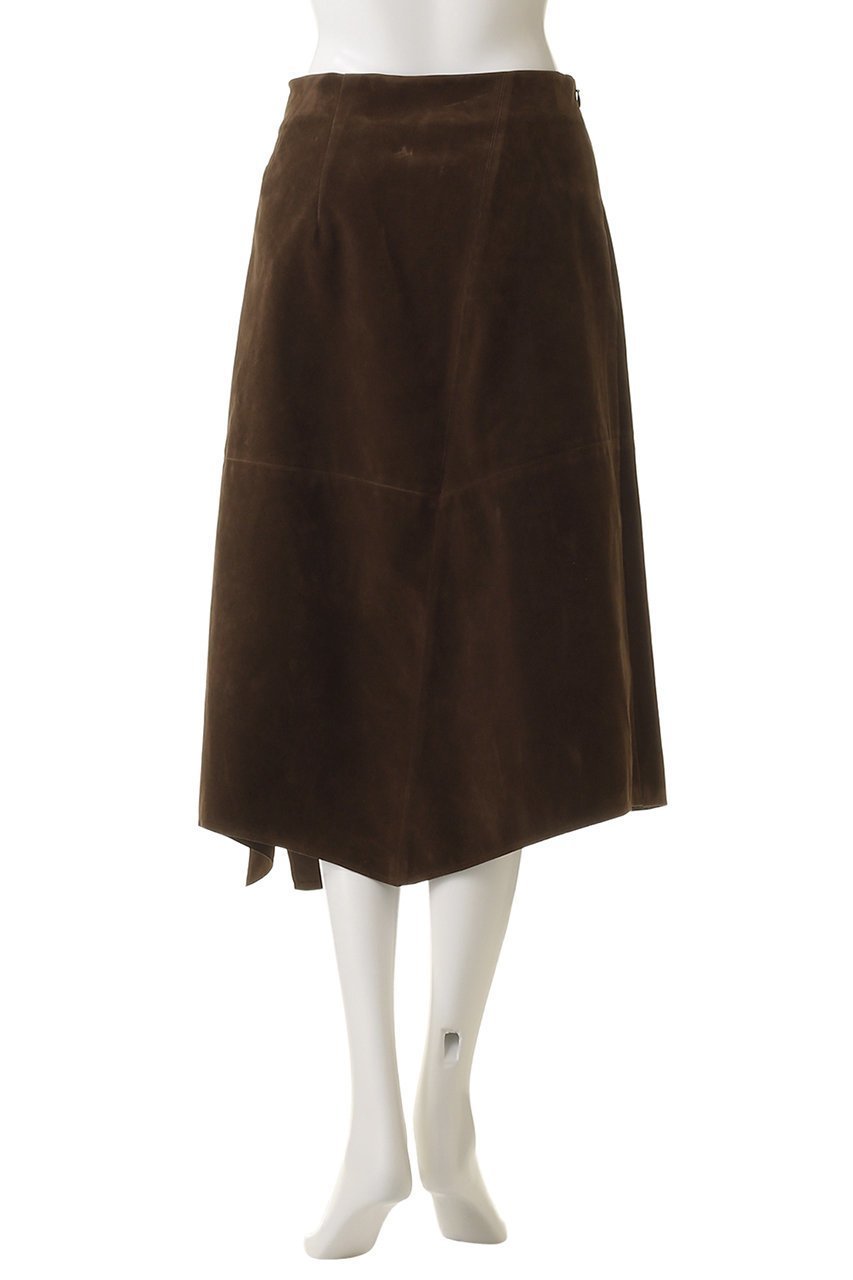 【スタニングルアー/STUNNING LURE】のrスエードイレギュラーヘムスカート 人気、トレンドファッション・服の通販 founy(ファニー) 　ファッション　Fashion　レディースファッション　Fashion for Women　スカート　Skirts　ロングスカート　Long Skirts / Maxi & Midi Skirts　スリット　Slit, Slit Detail　ロング　Long, Long-Length　秋　Autumn　other-4|ID: prp329100004624740 ipo3291000000033788121