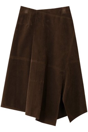 【スタニングルアー/STUNNING LURE】 rスエードイレギュラーヘムスカート人気、トレンドファッション・服の通販 founy(ファニー) ファッション Fashion レディースファッション Fashion for Women スカート Skirts ロングスカート Long Skirts / Maxi & Midi Skirts スリット Slit, Slit Detail ロング Long, Long-Length 秋 Autumn |ID:prp329100004624740