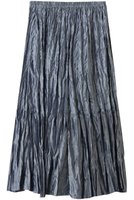 【ミズイロ インド/mizuiro ind】のsatin washer pleats SK スカート 人気、トレンドファッション・服の通販 founy(ファニー) ファッション Fashion レディースファッション Fashion for Women スカート Skirts ロングスカート Long Skirts / Maxi & Midi Skirts 2025年 2025 2025-2026秋冬・A/W Autumn/Winter 2025–26 AW25–26 サテン Satin, Glossy Fabric ストレート Straight, Straight Cut プリーツ Pleats, Pleated リラックス Relax, Relaxed Fit ロング Long, Long-Length ワッシャー Washer, Crinkled Finish A/W・秋冬 Autumn/Winter |ID:prp329100004624743