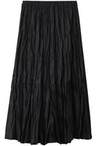 【ミズイロ インド/mizuiro ind】のサテンワッシャープリーツスカート black|ID: prp329100004624743 ipo3291000000036181411