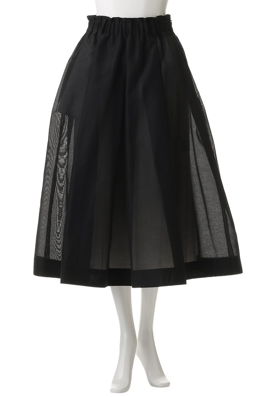 【ランバン オン ブルー/LANVIN en Bleu】のシアープリーツフレアスカート 人気、トレンドファッション・服の通販 founy(ファニー) 　ファッション　Fashion　レディースファッション　Fashion for Women　スカート　Skirts　Aライン・フレアスカート　A-Line & Flared Skirts　ロングスカート　Long Skirts / Maxi & Midi Skirts　2025年　2025　2025-2026秋冬・A/W　Autumn/Winter 2025–26 AW25–26　カットソー　Cut and Sewn Top　コンパクト　Compact, Small Size　シンプル　Simple, Minimal　フレア　Flare, Flared　プリーツ　Pleats, Pleated　ロング　Long, Long-Length　A/W・秋冬　Autumn/Winter　other-2|ID: prp329100004624744 ipo3291000000033216866