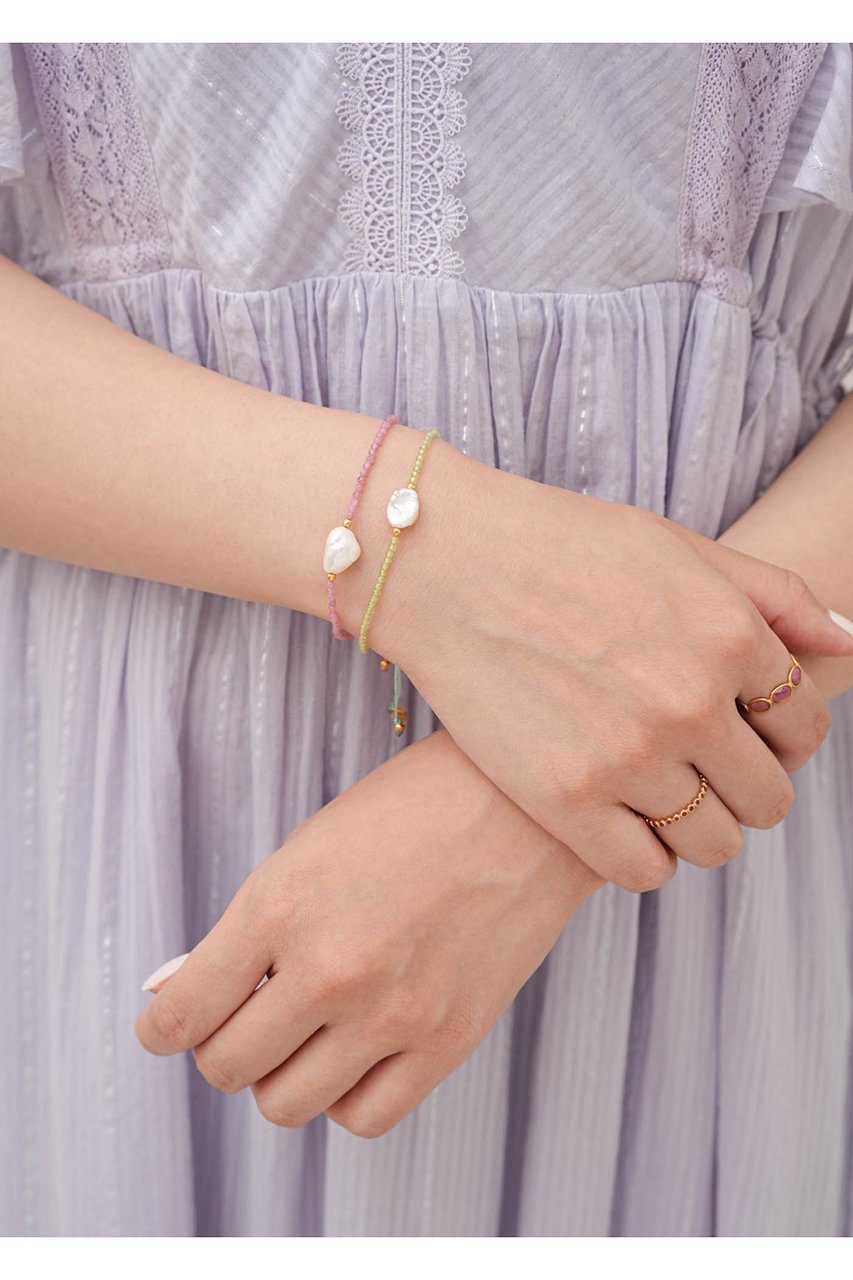 【ヌキテパ/NE QUITTEZ PAS】の【UPALA】Pearl Charm ビーズブレスレット 人気、トレンドファッション・服の通販 founy(ファニー) 　ファッション　Fashion　レディースファッション　Fashion for Women　ジュエリー　Jewelry　チェーン＆カフブレスレット　Cuff & Chain Bracelets　バングル・カフブレスレット　Bangles & Cuff Bracelets　2025年　2025　2025-2026秋冬・A/W　Autumn/Winter 2025–26 AW25–26　おすすめ　Recommended / Our Picks　インド　Indian Textile　ジュエリー　Jewelry, Accessories　バロック　Baroque, Baroque Design　パール　Pearl, Pearl Accent　ブレスレット　Bracelet, Wristband　プレート　Plate, Dish　A/W・秋冬　Autumn/Winter　other-2|ID: prp329100004625359 ipo3291000000033229613