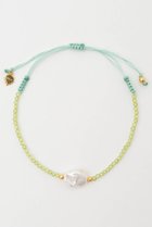 【ヌキテパ/NE QUITTEZ PAS】の【UPALA】Pearl Charm ビーズブレスレット ペリドット|ID:prp329100004625359