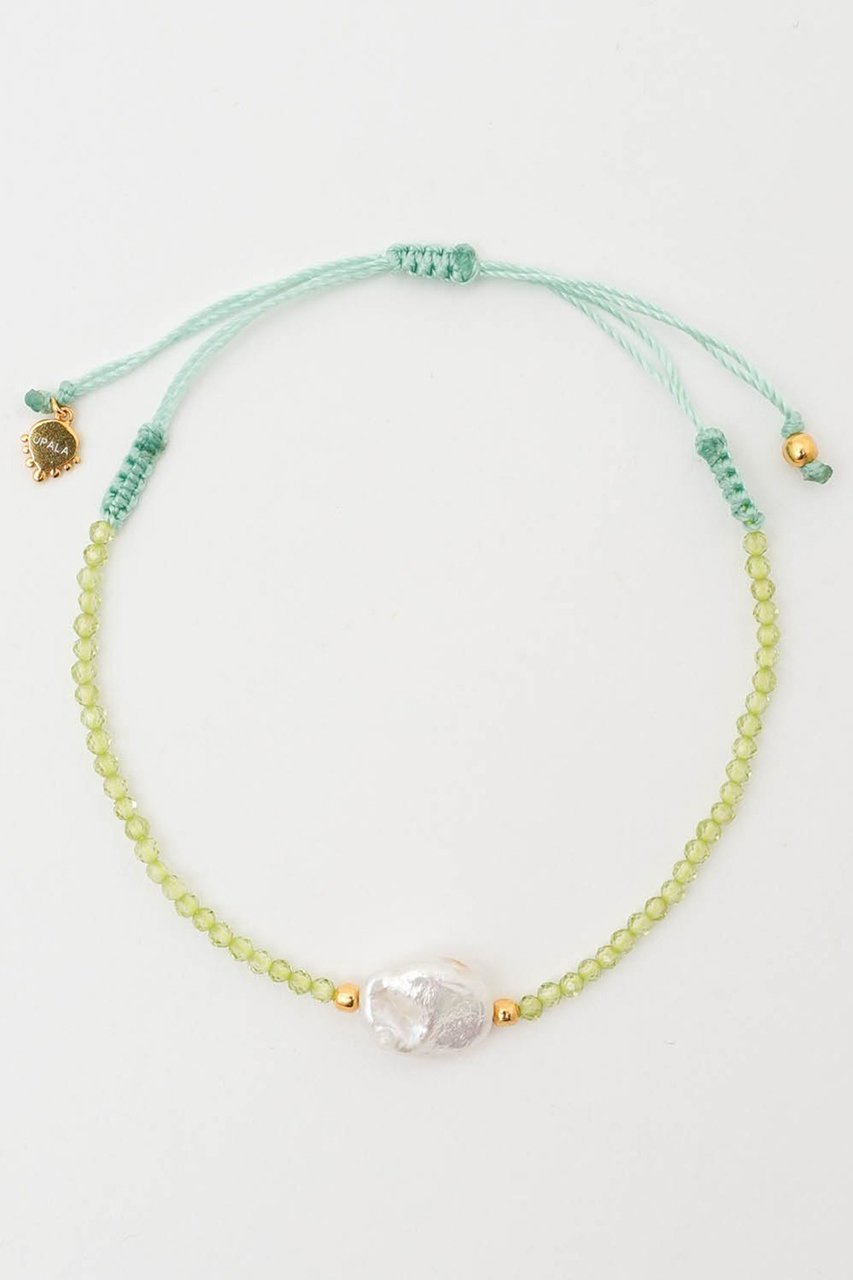 【ヌキテパ/NE QUITTEZ PAS】の【UPALA】Pearl Charm ビーズブレスレット インテリア・キッズ・メンズ・レディースファッション・服の通販 founy(ファニー) 　ファッション　Fashion　レディースファッション　Fashion for Women　ジュエリー　Jewelry　チェーン＆カフブレスレット　Cuff & Chain Bracelets　バングル・カフブレスレット　Bangles & Cuff Bracelets　おすすめ　Recommended / Our Picks　インド　Indian Textile　ジュエリー　Jewelry, Accessories　バロック　Baroque, Baroque Design　パール　Pearl, Pearl Accent　ブレスレット　Bracelet, Wristband　プレート　Plate, Dish　ペリドット|ID: prp329100004625359 ipo3291000000035510009