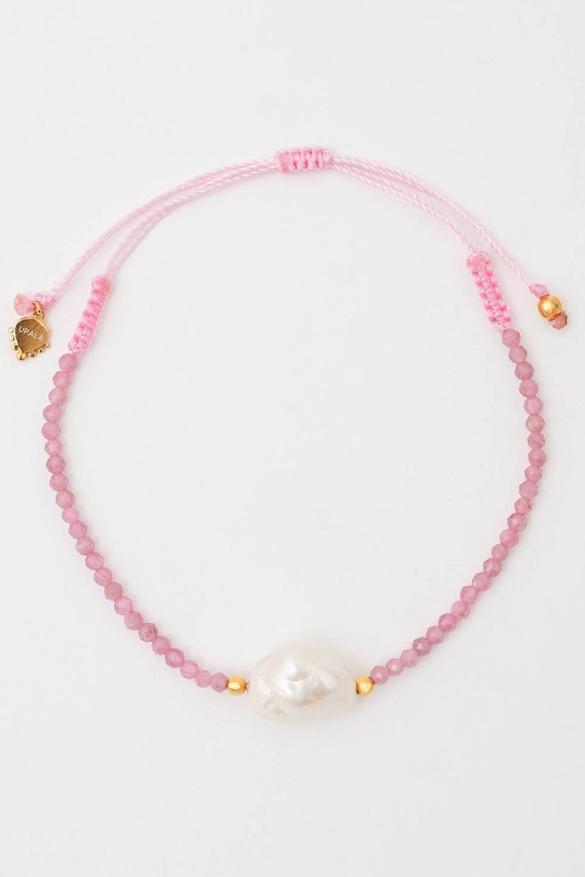 【ヌキテパ/NE QUITTEZ PAS】の【UPALA】Pearl Charm ビーズブレスレット インテリア・キッズ・メンズ・レディースファッション・服の通販 founy(ファニー) 　ファッション　Fashion　レディースファッション　Fashion for Women　ジュエリー　Jewelry　チェーン＆カフブレスレット　Cuff & Chain Bracelets　バングル・カフブレスレット　Bangles & Cuff Bracelets　おすすめ　Recommended / Our Picks　インド　Indian Textile　ジュエリー　Jewelry, Accessories　バロック　Baroque, Baroque Design　パール　Pearl, Pearl Accent　ブレスレット　Bracelet, Wristband　プレート　Plate, Dish　ピンクトルマリン|ID: prp329100004625359 ipo3291000000035510012